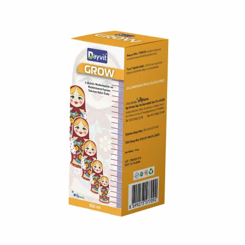 DAYVİT GROW ŞURUP 150 ML