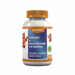 DAYVİT GUMMIES KIDS MULTİVİTAMİN VE MİNERAL