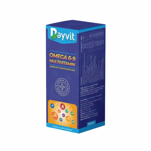 DAYVİT OMEGA 6-9 KİDS  MULTİVİTAMİN ŞURUP