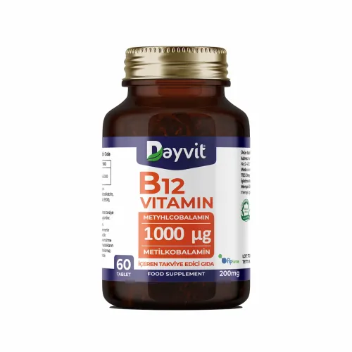 DAYVİT B12 VİTAMİN 1000 MCG 60 TB