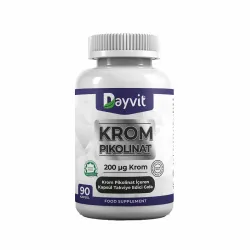 DAYVİT KROM PİKOLİNAT 200 MCG 90 KP