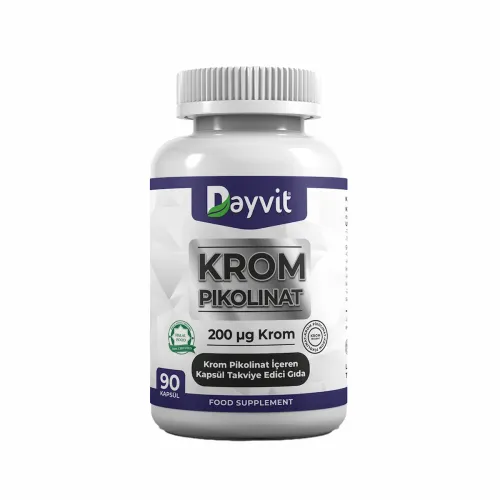 DAYVİT KROM PİKOLİNAT 200 MCG 90 KP