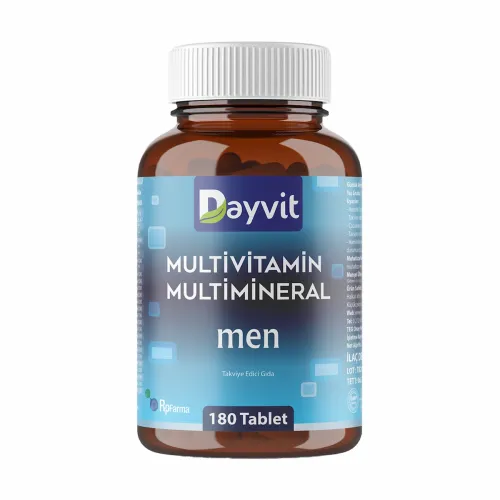 DAYVİT MULTİVİTAMİN MEN 180 TB