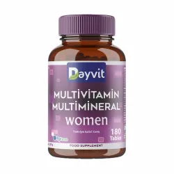DAYVİT MULTİVİTAMİN WOMEN  180 TB