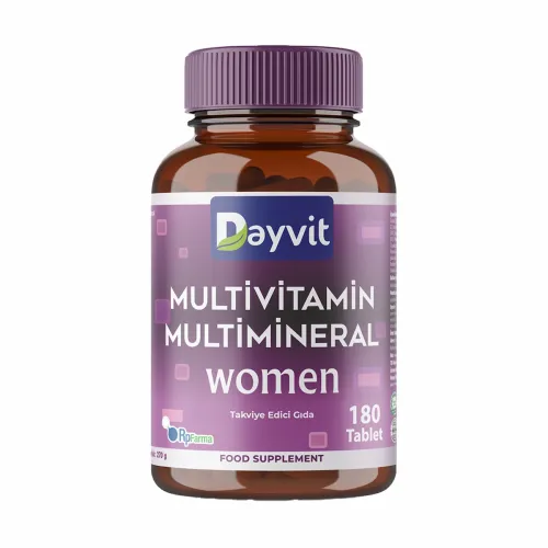 DAYVİT MULTİVİTAMİN WOMEN  180 TB