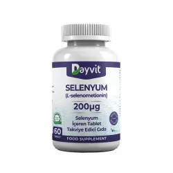 DAYVİT SELENYUM 200 MCG  60 TB