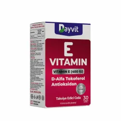 DAYVİT  E VİTAMİNİ 400 UI  30 KP